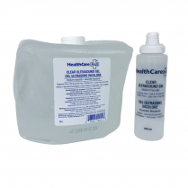 Healthcare Plus® Clear Ultrasound Gel, 5L w/Empty 250mL Bottle