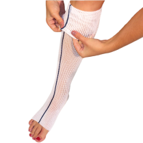 EdemaWear® Stockinet, Small, Navy Stripe