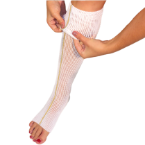 EdemaWear® Stockinet, Medium, Yellow Stripe