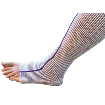 EdemaWear® LITE Stockinet, Small, Purple Stripe