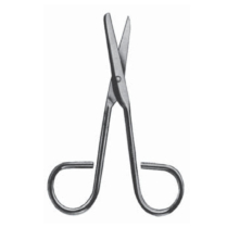 Almedic® Disposable Surgical Scissors, Sharp/Blunt, 4-1/2"