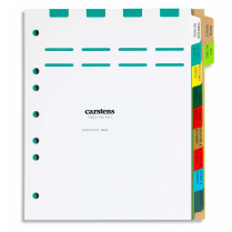 Carstens® Long Term Care Divider Set, Side Opening, 11 Tab