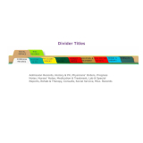 Carstens® Long Term Care Divider Set, Side Opening, 11 Tab