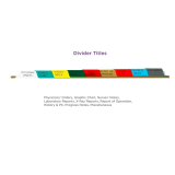 Carstens® Hospital Divider Set, Side Opening, 9 Tab