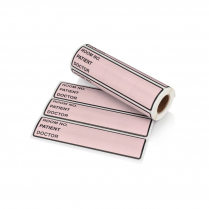 Carstens® Preprinted ID Labels, Violet