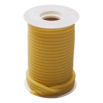 Graham Field™ Amber Latex Tubing, 5/16" ID, 7/16" OD, 1/16 Wall, 50ft