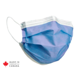 PRIMED® ASTM Level 3 Procedure Mask, Ear Loop, Blue - Made in Canada