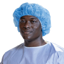 PRIMED® Bouffant Caps, SMS, X-Large, Blue