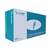 PRIMED® Secure™ Extended Cuff Nitrile Exam Gloves, Blue, Medium