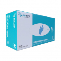 PRIMED® Extra Strong Nitrile Gloves, Medium