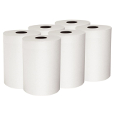 Scott® Slimroll Towels, White, 1-Ply, 8" x 580'