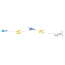 ICU Medical® Gripper Plus™ Safety Port Access Needle, Without Y-Site, 20G x 3/4"