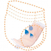 Tranquility TopLiner® Booster Pad, Super (15" x 4.25")