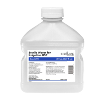 SteriCare™ Sterile Water, 500mL, Screw Top, Square Bottle