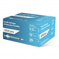 UltiCare Insulin Syringe & Needle, 1/2cc, 29G x 1/2"