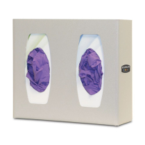 Bowman® ABS Glove Box Dispensers, Double w/Dividers