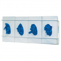 Bowman® Coated Wire Glove Box Dispensers, Quad