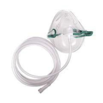 Med-Tech Pediatric Oxygen Mask, Simple, Med Concentration, 7' Star Tubing