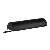 Core Products Half Round Bolster, Medium, 24" x 9" x 4.5", Black