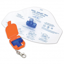 Adsafe™ Plus Face Shield w/1 Way Valve, Orange