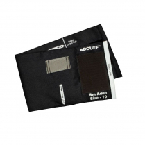 Adcuff™ Sphyg Cuff, Black, Small Adult (19-27cm)