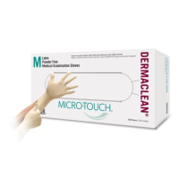 Ansell MICRO-TOUCH® DermaClean® Exam Gloves (Box of 100), Medium