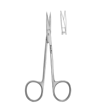Miltex® Iris Scissors, Straight, 3-1/2"