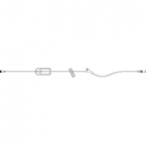 ICU Medical® Extension Set, Macrobore, Prepierced Y-Site, 0.2 Micron Filter, 16.5"