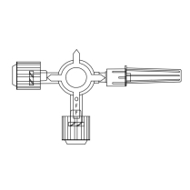 ICU Medical® 3-Way High Flow Stopcock w/Rotating Luer