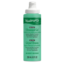 Wavelength Low Viscosity Ultrasound Gel, Green, 250mL