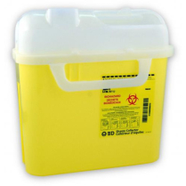 BD Sharps Collector, Yellow, 5.1L