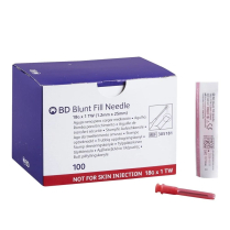 BD® Blunt Fill Needle, 18G x 1", Special Packaging