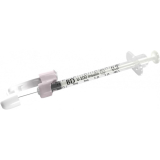 BD SafetyGlide™ Insulin Syringes, 0.3cc, 31G x 5/16"