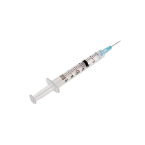 BD Luer-Lok™ 3mL Syringe with Needle, 25 G x 5/8" (Blue Hub)