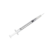BD Slip Tip™ 1mL Syringe w/Needle, 27G x 1/2", Grey Hub