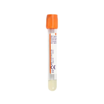 BD Vacutainer® Rapid Serum Tube, 13mm x 100mm, 5mL, Orange