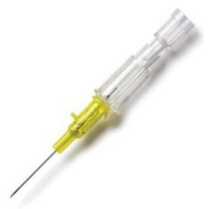BD Insyte™ IV Catheter w/Vialon™ Catheter Material, 24G x 3/4" - Yellow