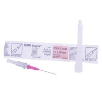 BD Insyte™ IV Catheter w/Vialon™ Catheter Material, 20G x 1-1/4" - Pink