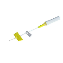 BD Saf-T-Intima™ Closed IV Catheter, 24G x 3/4", Straight, Yellow