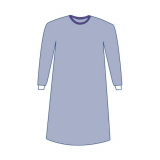 Medline® Non-Reinforced Sirus Surgical Gowns w/Set-In Sleeves, Sterile, Large