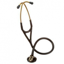 Master Cardiology™ Stethoscope - Black/Brass 2175