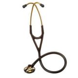 Master Cardiology™ Stethoscope - Black/Brass 2175