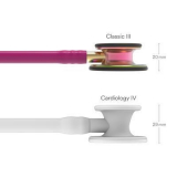 Classic III™ Stethoscope - Raspberry/Rainbow 5806