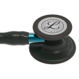 Cardiology IV™ Stethoscope - Black/Black/Blue 6201