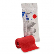 3M™ Scotchcast™ Plus Casting Tape, Red, 4" x 4yds