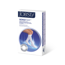 Jobst® Sensifoot™ Crew Diabetic Stockings, 8-15mmHg, Brown, Medium