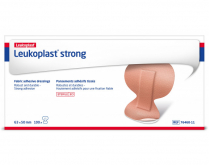 Leukoplast® Strong Fabric Adhesive Dressings, 6.3cm x 5cm, Fingertip
