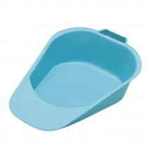 Medegen® Fracture Bedpan w/Handle, Blue