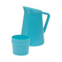 Medegen® Bedside Pitcher w/Cup Cover, 1qt