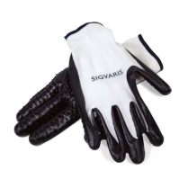 Sigvaris Rubber Gloves, Ridged Pattern, Latex-Free, X-Large
